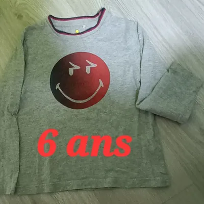 Tee-shirt smiley 